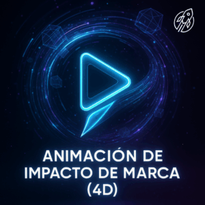 🎬 Animación de Impacto de Marca (4D)